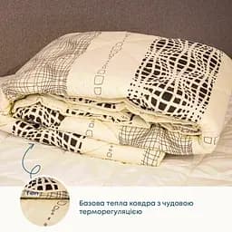 Ковдра ТЕП Шик Illusion Style вовна 400г/м 200x210 см (1-02564_31451) - мініатюра 2