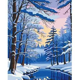 Картина по номерам Art Craft Зимний лес 40х50 см (11048-AC)