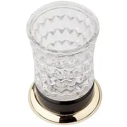 Склянка для зубних щіток Kugu Versace Freestand 250G&B чорний