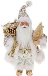 Новорічна фігура Санта Клаус з Ялинкою BonaDi 16х9х30 см dec0008677