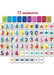 Дитячий набір магнітів Щенячий патруль "Математика" Magdum ML4034-11 - мініатюра 4