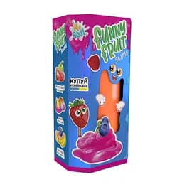 Лизун-антистресс Mr. Boo Funny Fruit, 350 мл, украинский