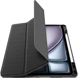 Чохол-книжка Dux Ducis Toby Series With Pencil Holder для Apple iPad Air 13` (2024-2026)/Pro 12.9` (2020-2022) Black [130630] - мініатюра 8