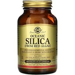 Амінокислота Solgar Oceanic Silica, 100 вегакапсул vit0003973