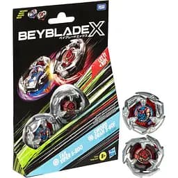 Набор игрушечный Hasbro Beyblade X Dual Pack Set из двух волчков (F9586_G0197)