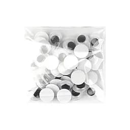 Творческий набор для аппликаций "Глаза" Bambi ЕД-529, 15 мм, 10 грамм, 67 штук