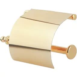 Тримач для туалетного паперу Kugu Eldorado 811G Золотий