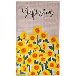 Рушник вафельний Прованс Соняшники 33х60 см (40487)