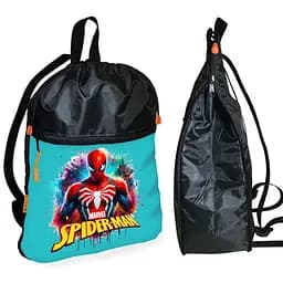 Рюкзак-мішок для школи Людина-павук «Spider-Man» дитяча сумка для взуття та спортивного одягу (01513)