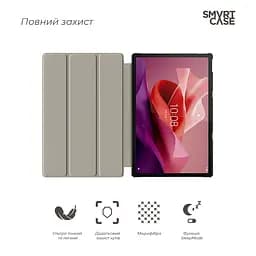 Чохол-книжка на планшет Lenovo Tab P12 TB370FU, Smart Case, black, підставка для планшета 12.7 , шкіряний, мікрофібра, на магніті, ArmorStandart (ARM70869) - мініатюра 3