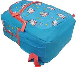 Рюкзак шкільний Riciclo Schulrucksack 19 л 41x30x13 см поліестер блакитний (акули) - мініатюра 4