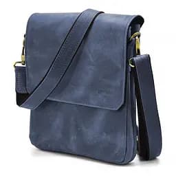 Чоловіча шкіряна сумка через плече TARWA 25х24х5 см sum0025358