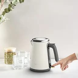 Tefal Електрочайник Collection 1.68л, Strix, нерж. сталь, бежевий - мініатюра 7