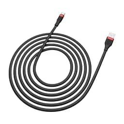 Кабель Hoco U72 Micro USB Forest Silicone черный 1.2 м