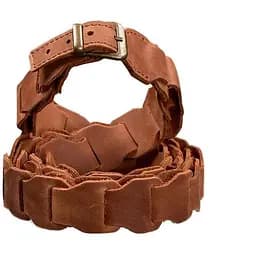 Женский кожаный бохо-ремень BlankNot Crazy Horse светло-коричневый 