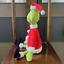 М'яка іграшка Грінч Санта Grinch 30 см - мініатюра 7