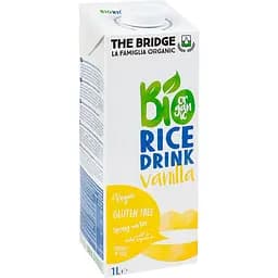 Напій рисовий The Bridge з ванільним ароматом органічний 1 л