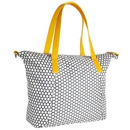 Сумка для мами Canpol babies Lady Mum з кріпленням до коляски чорний з білим (78/503)