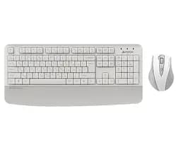 Комплект (Клавіатура та Миша) A4Tech Fstyler FG2500S Plus White