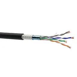 Кабель Одескабель КГПВсЕО-ВП (100) 4x2xAWG25/7 SF/UTP-cat.5E patch), CU, спеціальний компаунд на основі PVC, подвiйний екран. багатожильний, 305 м