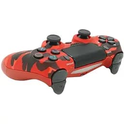 Геймпад Brazzers беспроводной для PS4 Wireless DualShock 4 разъем для наушников LED light bar Haki-Red 3.7V 600 mAh Blister-box