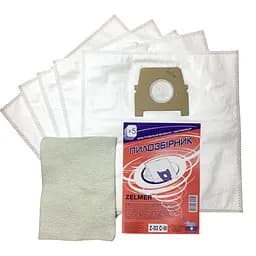 Мішки для пилососу Zelmer, Слон Z-03 C-3 (5 штук в упаковці) Safbag ZVCA100B (49.4000)