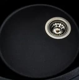 Кухонна мийка Platinum 5847 ONYX матова чорний металік (SP000038326) - мініатюра 4