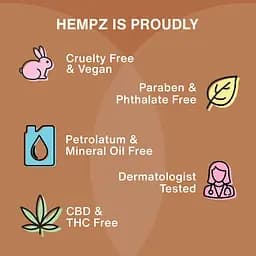 Молочко для тіла з ніацинамідом "Ваніль Люкс" Vanilla Lux Herbal Body Moisturizer Hempz 500 мл (8166-03) - мініатюра 8