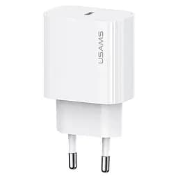 МЗП Usams US-CC226 Kit-Yi Ser. 20W (1USB-C) + кабель Type-C to Type-C White - мініатюра 2