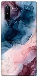 Чехол Demsky Розово-голубые разводы для Samsung Galaxy Note 10