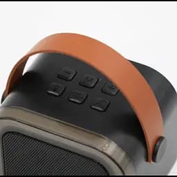 Портативна колонка з караоке мікрофоном та RGB підсвічуванням Winso K12 10W Bluetooth USB microSD AUX Type-C - мініатюра 4