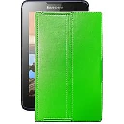 Чехол StatusCASE из экокожи для планшета Lenovo Idea Pad A3500 Зеленый