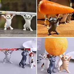 Набір тримачів для аксесуарів BeCover "Cute Cat" 5 шт. (712036) - мініатюра 7