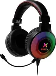 Игровая гарнитура Vinga HSCU-100 Gaming LED Black (HSCU-100)