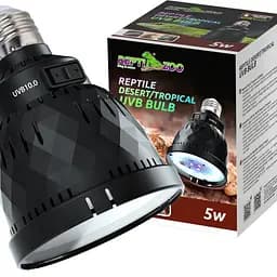 Лампа LED Repti-Zoo Desert and Tropical UVB 5.0 UVB 10.0 5W для тераріумів (LEDU04) - мініатюра 9