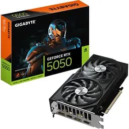 Відеокарта GIGABYTE GeForce RTX5050 8Gb WINDFORCE OC V2 (GV-N5050WF2OCV2-8GD) - мініатюра 10