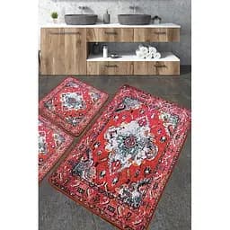 Набір килимків для ванної кімнати Chilai Home Authentic 60 x 100 + 50 x 60