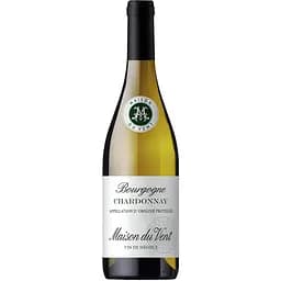 Вино Maison de Vent Bourgogne Chardonnay AOC біле сухе 0.75 л
