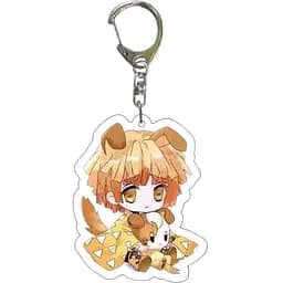 Брелок Клинок, який знищує демонів Demon Slayer акриловий (CH DS AK 01)