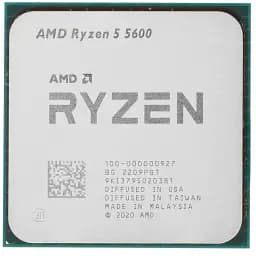 Процессор AMD Ryzen 5 5600 (3.5GHz 32MB 65W AM4) Tray (100-000000927)
