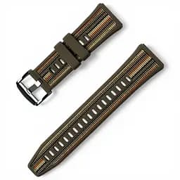 Силіконовий ремінець Primolux Nylon Silicone для смарт-годинника Huawei Watch GT 6 Pro 46mm - Light Brown