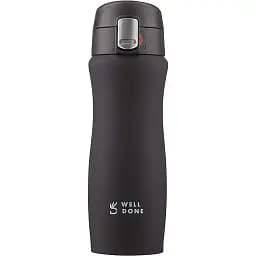 Термокуружка Well Done чорна 420 мл (WD-7164B)