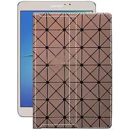 Чехол StatusCASE из экокожи для планшета Samsung Galaxy Tab S2 (T713) Коричневый ромб
