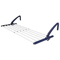 Сушилка для білизни навісна Casa Si BalconFlex Mono 6.5 м алюміній Білий - мініатюра 10