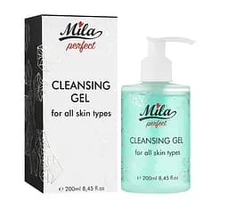 Гель для очищения всех типов кожи Fase cleansing gel Mila perfect 200 мл
