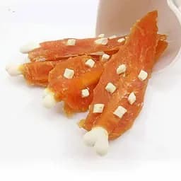 Ласощі для собак кальцеві палички з курячим філе та сиром Селянські Смаколики 500 г