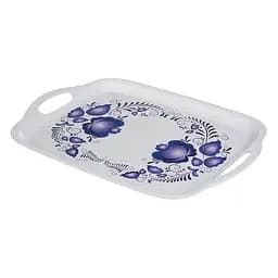 Таця Idea Home з малюнком 26 х 36 см (1112-IH-гжель)