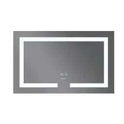 Дзеркало Mixxus HARD MR07-80x50 з LED Touch, Anti-fog, димером, регулюванням яскравості (MI6658) - мініатюра 4