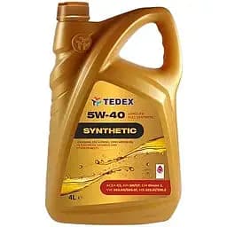 Олива моторна Tedex Synthetic SM/CF SAE: 5W-40 4 л (163613)