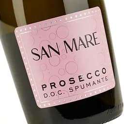 Вино ігристе San Mare Prosecco DOC Spumante екстрасухе біле 11% 0.75 л - мініатюра 6